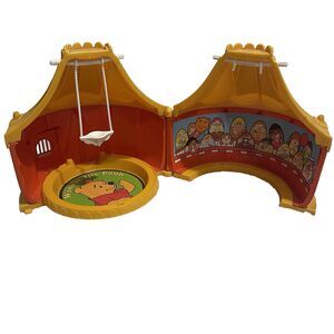 Vintage 1977 Disney Weebles Winnie The Pooh Circus Flawed only tent